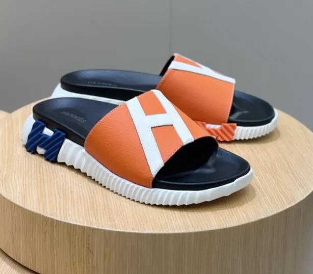 Hermès Oran Sandal H Logo