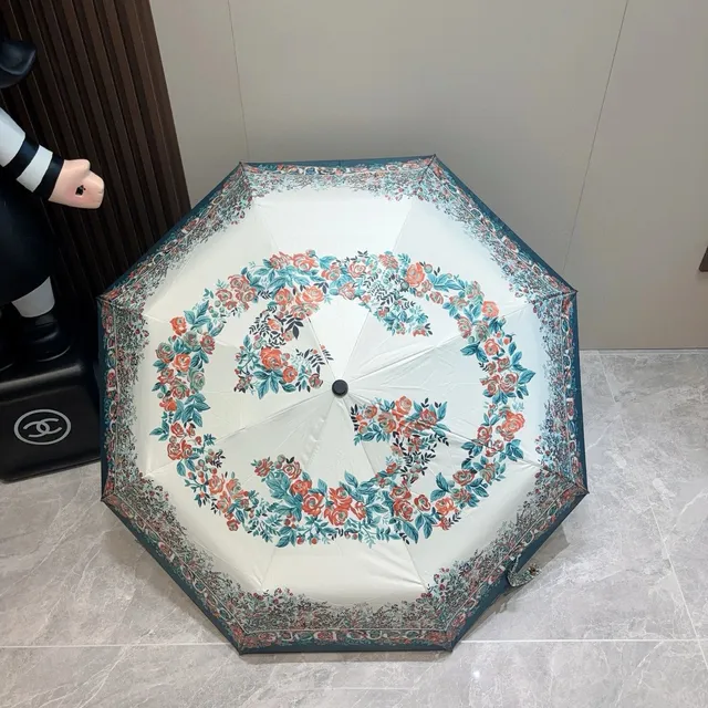 Gucci Floral GG Umbrella Floral Print