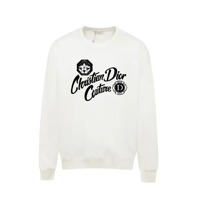 Couture Sweatshirt Christian Dior Logo Print