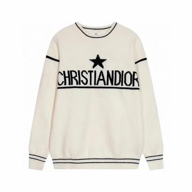 Dior Knit Sweater Star Logo