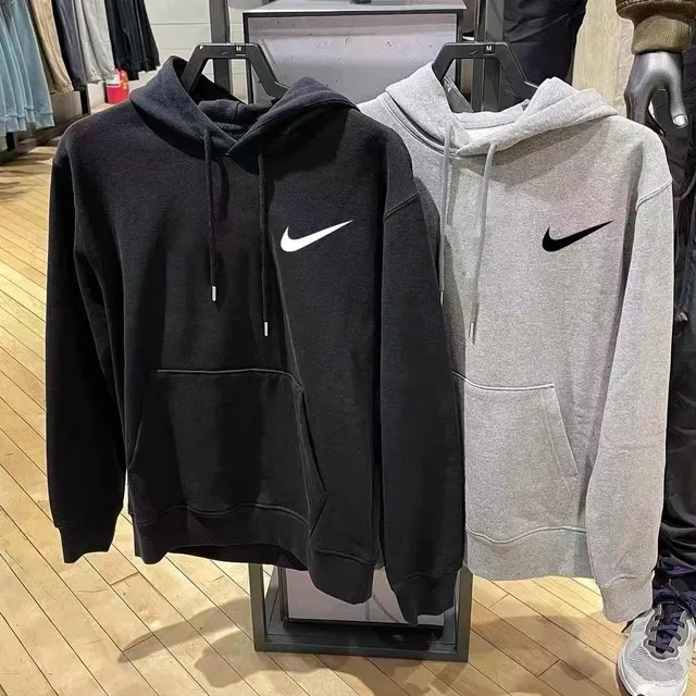 Nike Club Fleece Hoodie Swoosh Logo