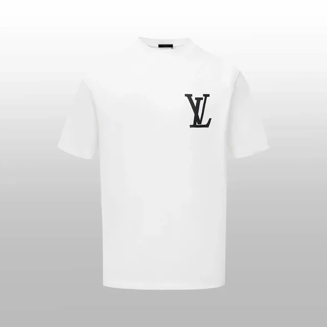 Louis Vuitton LV Logo T-Shirt Black Monogram