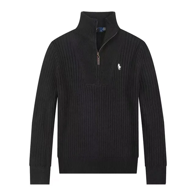Polo Ralph Lauren Quarter-Zip Sweater Ribbed Knit