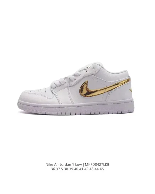 Air Jordan 1 Low Metallic Gold