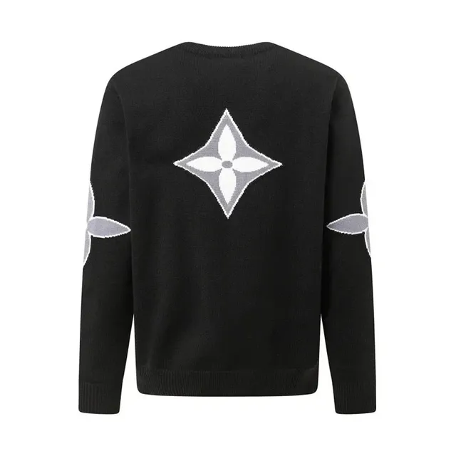 Louis Vuitton Knit Sweater Monogram Flower Intarsia