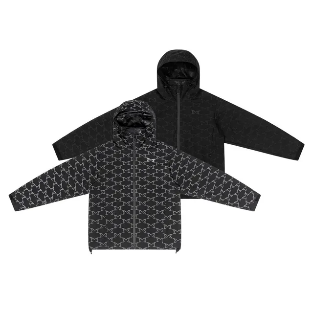 Gallery Dept. Chain Print Hooded Jacket All-Over Chain Pattern