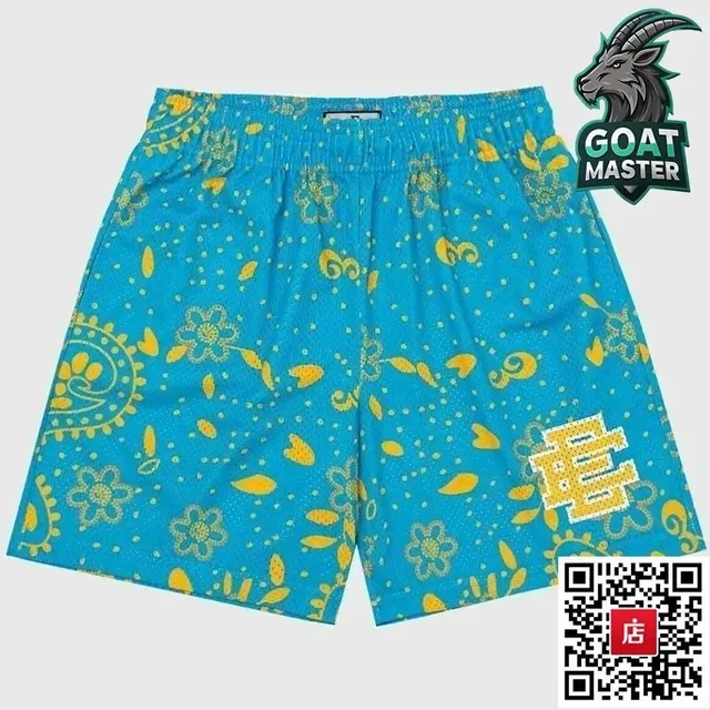 Printed Shorts Paisley Floral