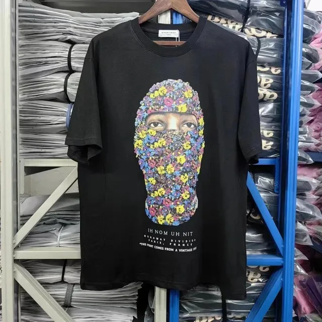 Ih Nom Uh Nit Floral Balaclava Tee Vintage Print