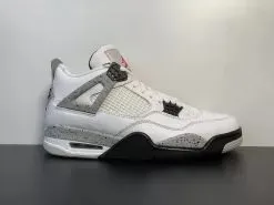 Air Jordan 4 White Cement