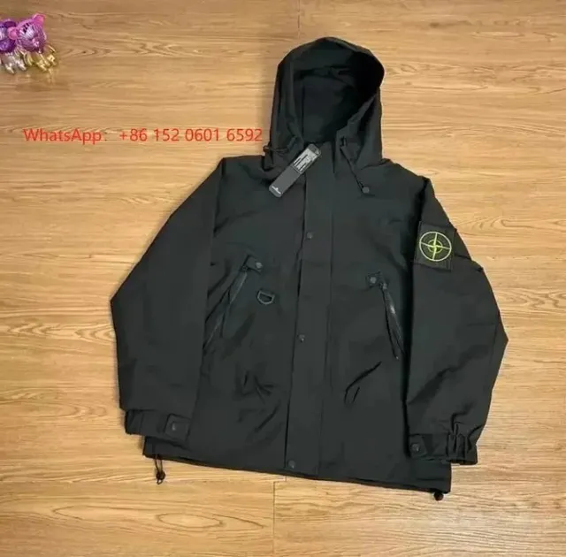 Stone Island Goggle Jacket Black