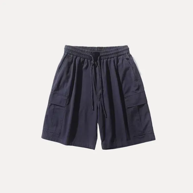 Cargo Shorts Elastic Waist