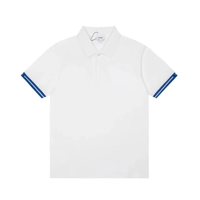 Burberry Polo Shirt Contrast Trim