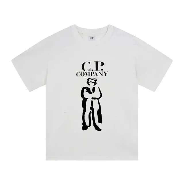 Graphic T-Shirt C.P. Company Logo Print