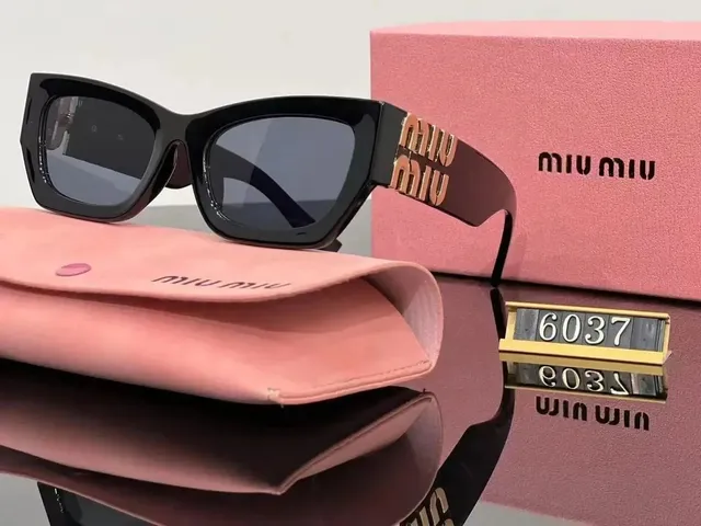 Miu Miu Sunglasses Logo Temples