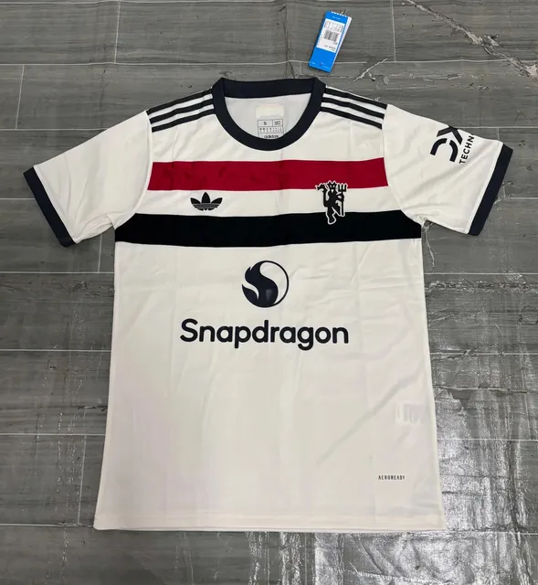 Adidas Manchester United Away Jersey Snapdragon Sponsor