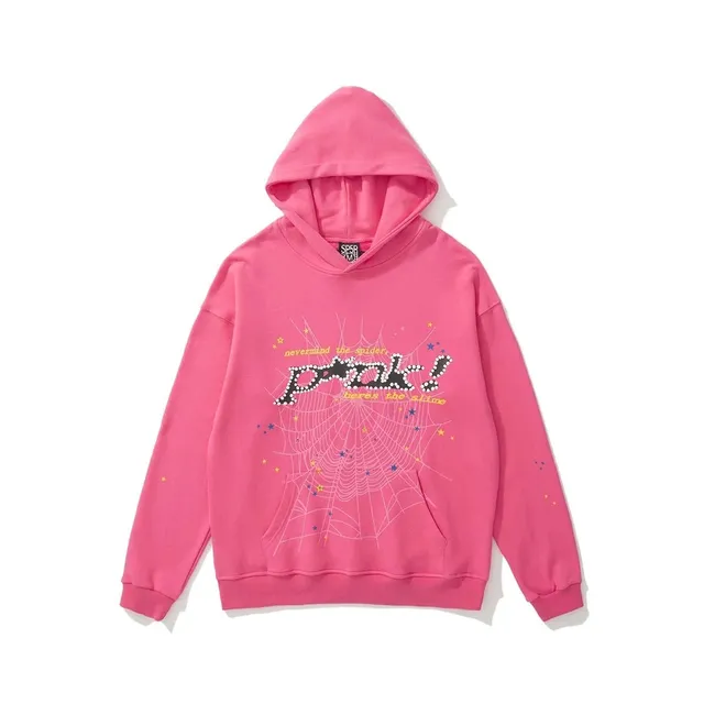 Sp5der Hoodie Spider Web Graphic