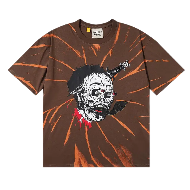 Gallery Dept. Graphic Tee Skull Dagger Print
