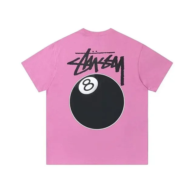 Stüssy 8 Ball Tee Pink