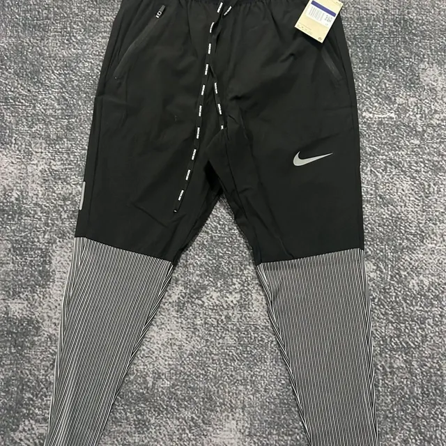 Nike Running Trousers Striped Cuff