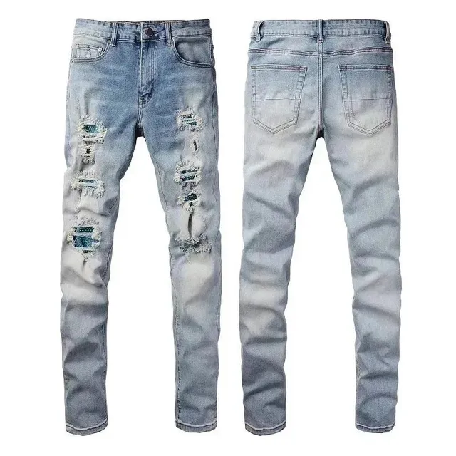 Levi's 501 Skinny Distressed Light Wash