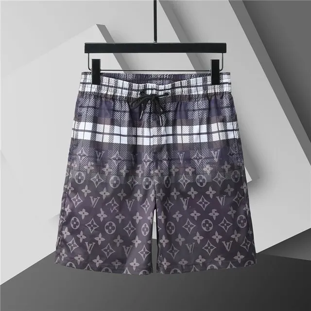 Louis Vuitton Monogram Swim Shorts Plaid Gradient