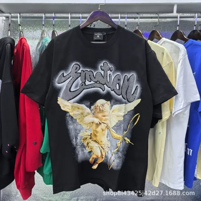 Mixed Emotion Graphic Tee Emotion Angel Print