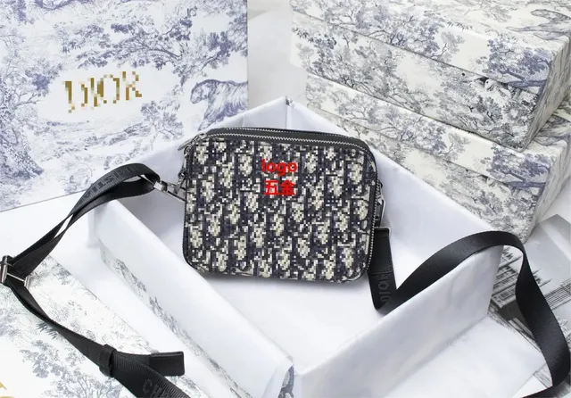 Dior B22 Camera Bag Oblique Print