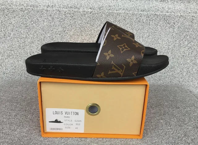 Louis Vuitton Slide Sandal Monogram Canvas