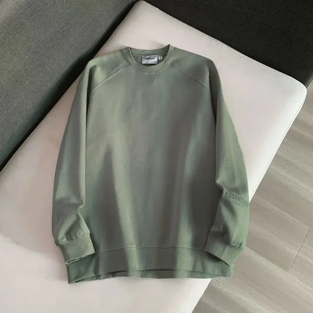 Fear of God Essentials Crewneck Sweatshirt Olive Green