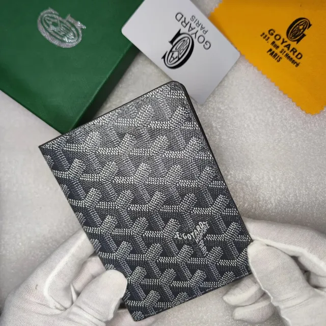 Goyard Passport Holder Goyardine Canvas