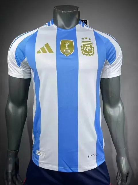 Adidas × Argentina National Team Argentina Home Jersey 2022 World Champions