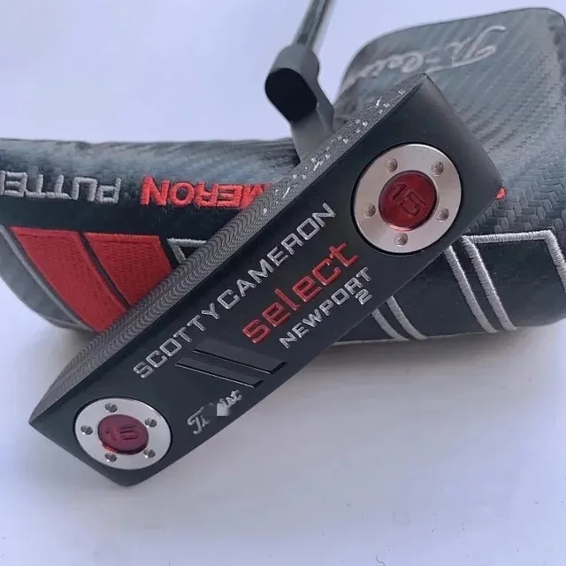 Scotty Cameron Select Newport 2 Black/Red Carbon Fiber