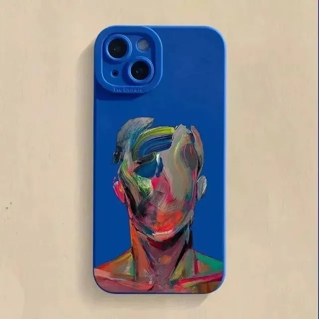 Phone Case Abstract Portrait Print