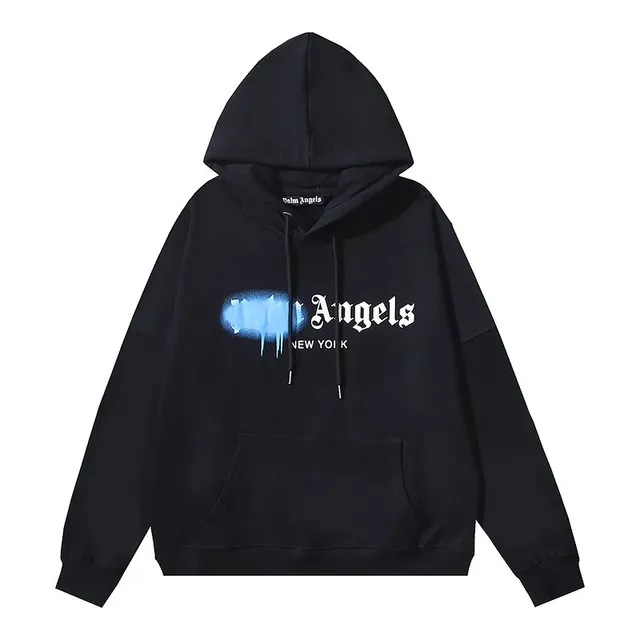 Palm Angels Hoodie New York Graphic