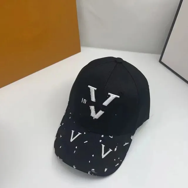 Versace Baseball Cap VV Logo Print