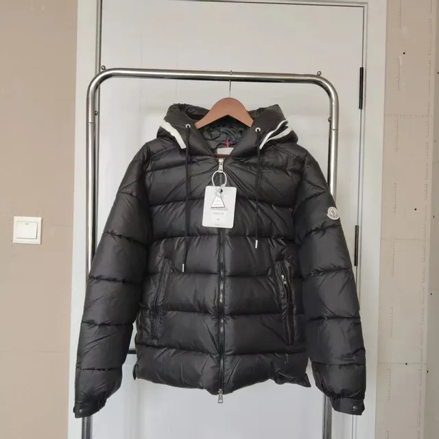 Moncler Maya Black with White Trim