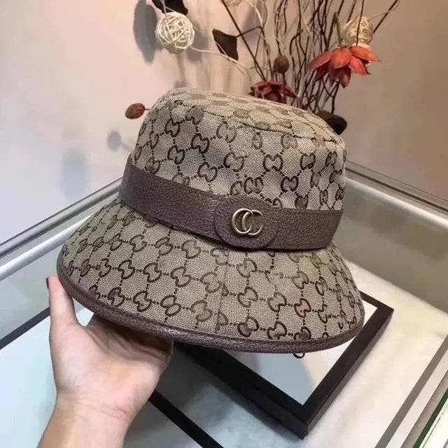 双G渔夫帽卡其色
