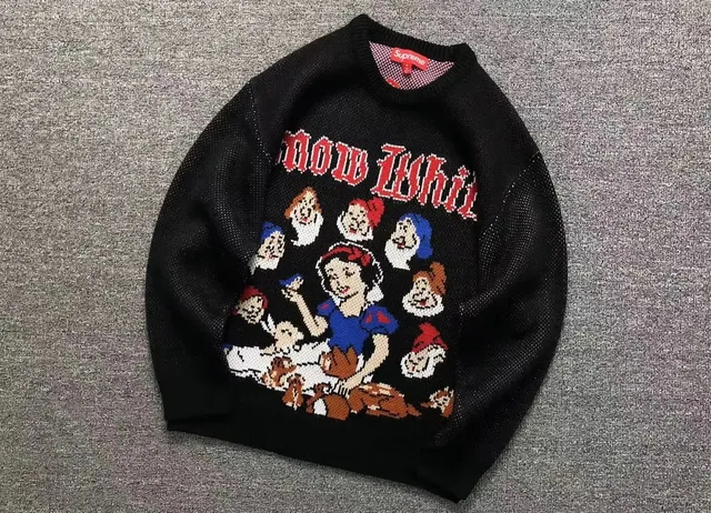 Supreme Snow White Sweater Disney Collaboration