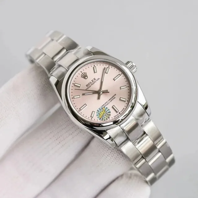 Rolex Oyster Perpetual Pink Dial
