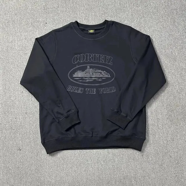 Corteiz Crewneck Sweatshirt Rules The World Graphic