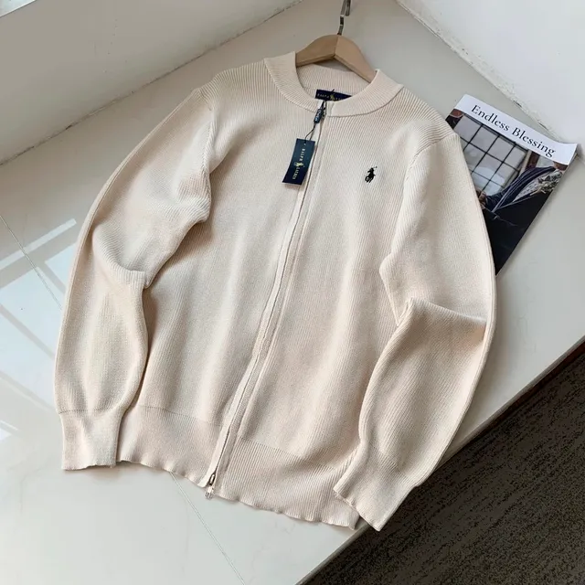 Polo Ralph Lauren Zip-Up Knit Sweater Classic Fit