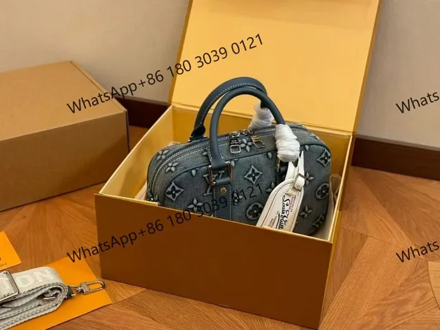 Louis Vuitton Speedy Monogram Denim