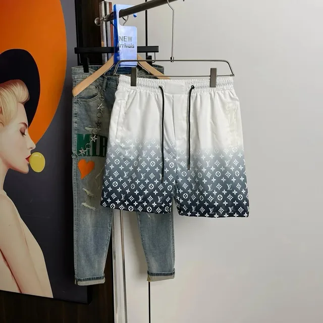 Louis Vuitton Monogram Gradient Shorts Ombre Print