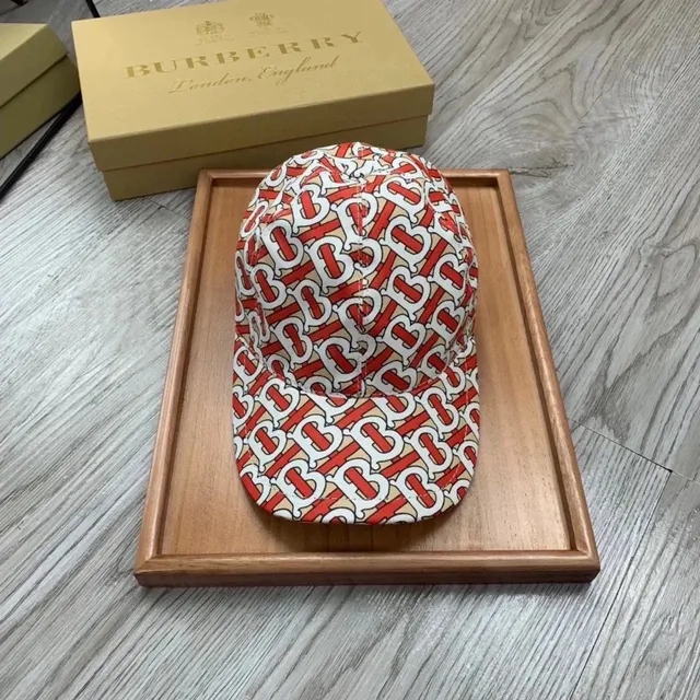 Burberry Baseball Cap Monogram Print