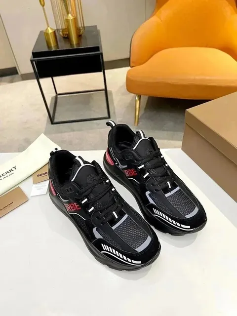 Burberry Track Sneaker Logo Print
