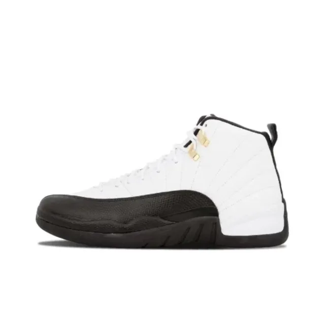 Air Jordan 12 White Black