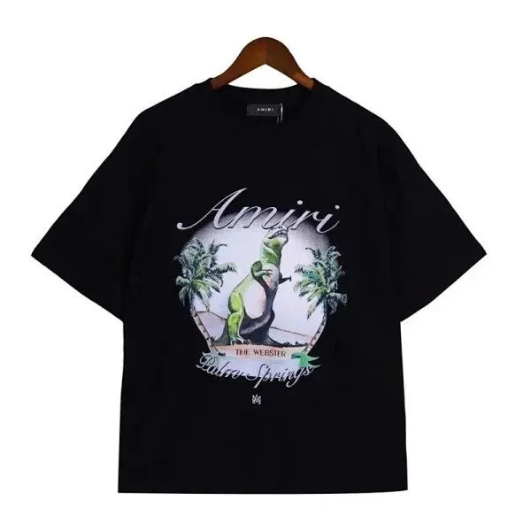 Amiri Graphic Tee Webster Dinosaur Print