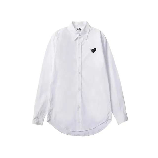 Comme des Garçons Oxford Shirt Heart Logo