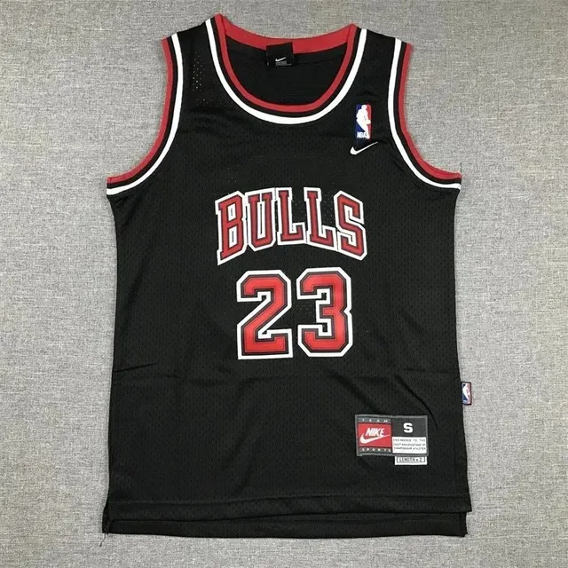 Nike Chicago Bulls Jersey Black Red White