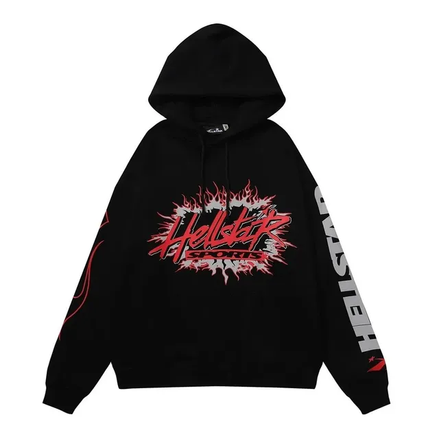 Hellstar Hoodie Flame Logo